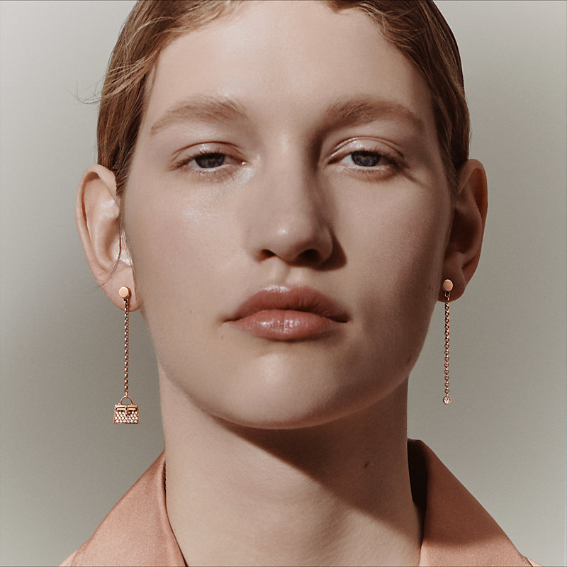 Amulettes Kelly earrings | Hermès USA